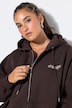 Sweatjacke, oversized. Kapuze