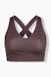 Sport-Bustier, Color-Leo, Mesh-Futter