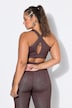 Sport-Bustier, Color-Leo, Mesh-Futter