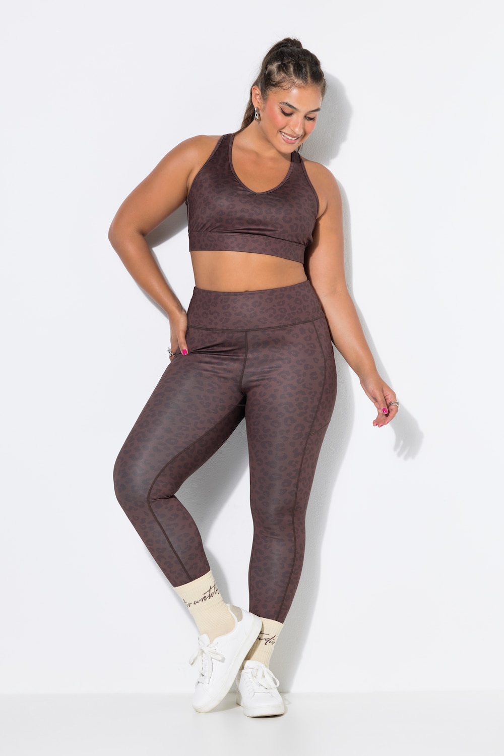 Sport-Tights, knöchellang, Leo