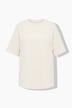 T-shirts oversize, grand message dans le dos, manches mi-hauteur
