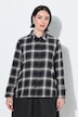 Plaid Long Sleeve Flannel Blouse