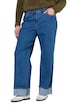 Jeans Mary, Umschlag, weites Bein, Komfortbund