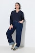 Jeans Mary, Umschlag, weites Bein, Komfortbund
