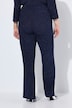 Jerseyhose Rose, Glitter, Biese, weites Bein, Elastikbund