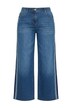 Jeans Mary, Seitenstreifen, weites Bein, Komfortbund