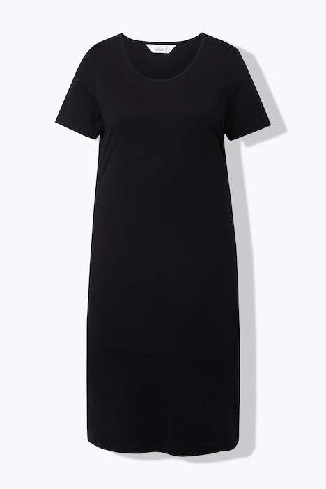 Robe midi en jersey, coupe Straight Fit, imprimé homard avec perles fantaisie