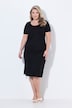 Robe midi en jersey, coupe Straight Fit, imprimé homard avec perles fantaisie
