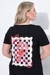 Robe midi en jersey, coupe Straight Fit, imprimé homard avec perles fantaisie
