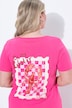 Robe midi en jersey, coupe Straight Fit, imprimé homard avec perles fantaisie