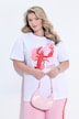 T-Shirt, Boxy Fit, Hummer-Motiv, Halbarm