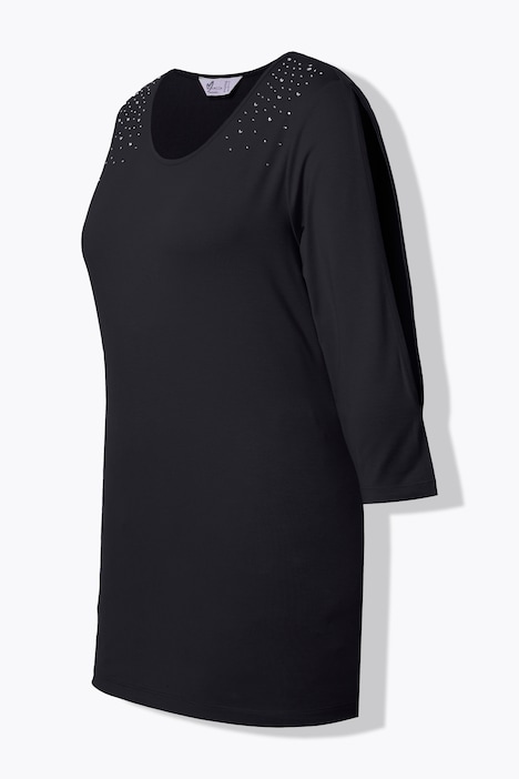 T-shirt, comfort fit, mouw met cut-outs