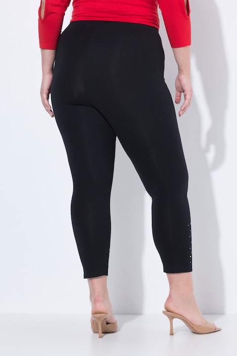 Leggings, Skinny Fit, Glitzersteinchen