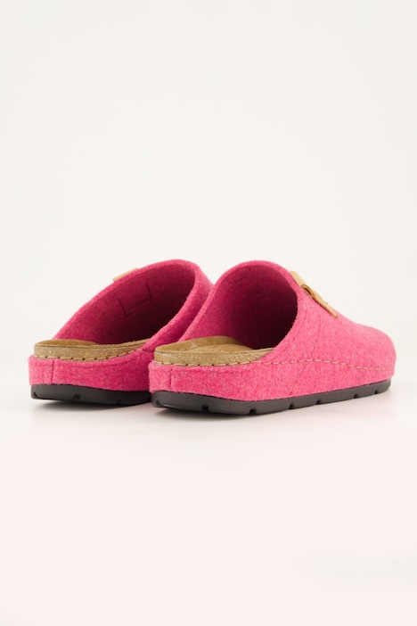 Rohde Filz-Clogs, Memory-Fußbett, Weite G
