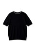 Jacquard-Pullover, Classic Fit, Jacquardstrick, Halbarm