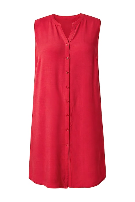 Tunika, áčkový střih bez rukávů, tunikový výstřih