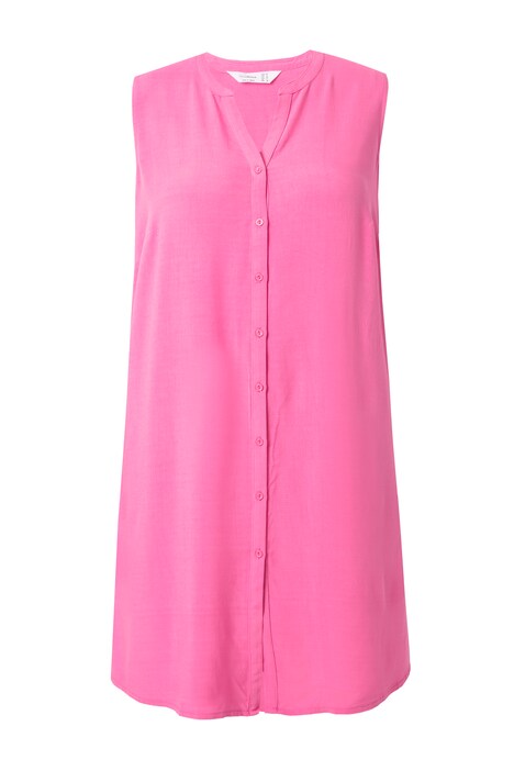 Tunika, áčkový střih bez rukávů, tunikový výstřih