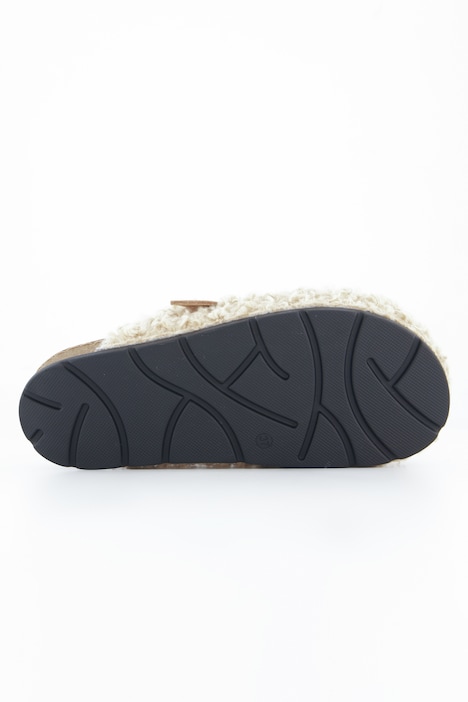 Rohde Plüsch-Clogs, Memory-Fußbett, Weite G