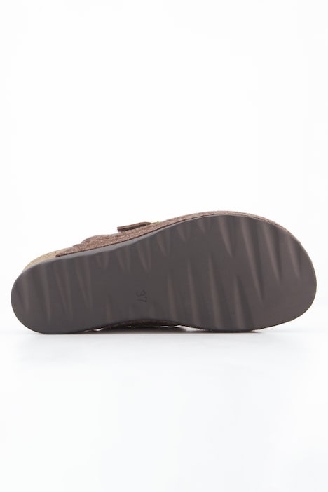 Rohde Filz-Clogs, Memory-Fußbett, Weite G