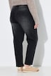 Mom-Jeans, konisches Bein, Stretchdenim, Komfortbund