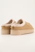 Rohde Hausschuhe, Lammfellfutter, Veloursleder, Weite G