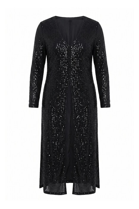 Maxi bunda s flitry