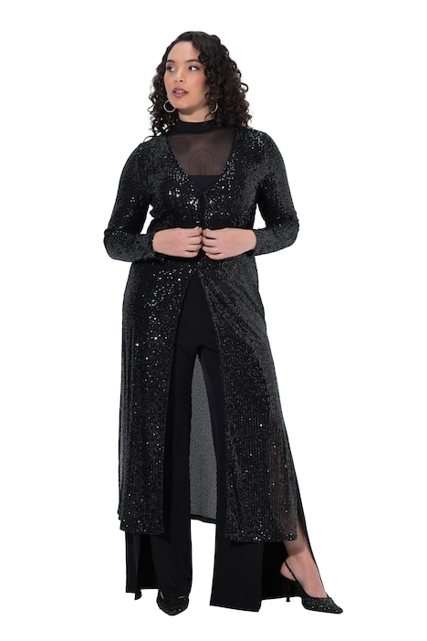 Maxi bunda s flitry
