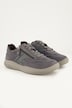 Jomos Leder-Sneaker, Veloursleder, Zipper, Weite K