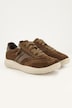 Jomos Leder-Sneaker, Veloursleder, Zipper, Weite K