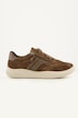 Jomos Leder-Sneaker, Veloursleder, Zipper, Weite K
