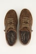 Jomos Leder-Sneaker, Veloursleder, Zipper, Weite K