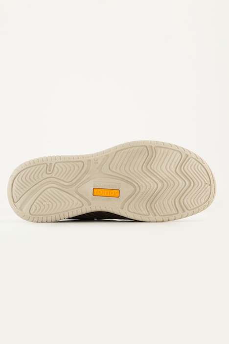 Jomos Leder-Sneaker, Veloursleder, Zipper, Weite K