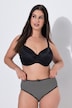 Midislips, 5er-Pack, Muster/einfarbig