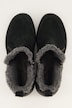 Jomos leather boots, faux fur lining, removable footbed, width K