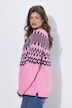 Norweger-Strickpullover, Rundhals, Langarm