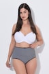 Maxi-slips, set van 5, minimalistisch patroon/kleur