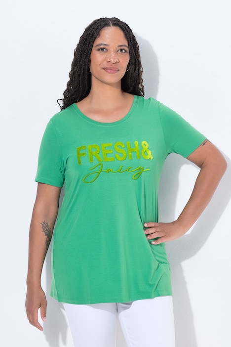 T-Shirt, Komfort Fit, Tuft-Print, Halbarm