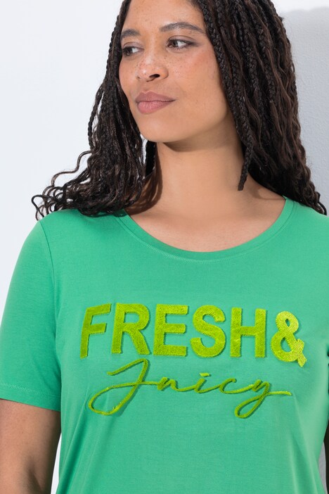 T-Shirt, Komfort Fit, Tuft-Print, Halbarm