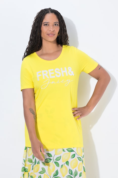 T-Shirt, Komfort Fit, Tuft-Print, Halbarm