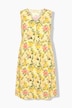 Country Lemon Print Sleeveless Dress