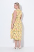 Country Lemon Print Sleeveless Dress
