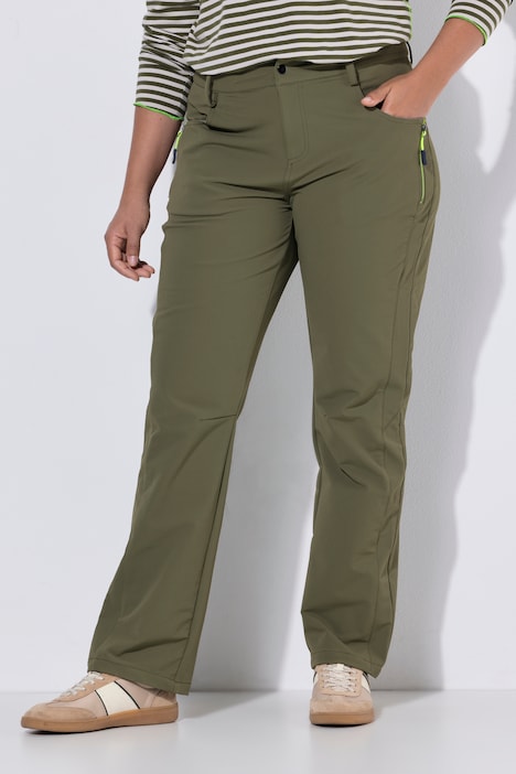 Lifestyle- Hose, Wide -Leg , Funktion Bund Verarbeitung