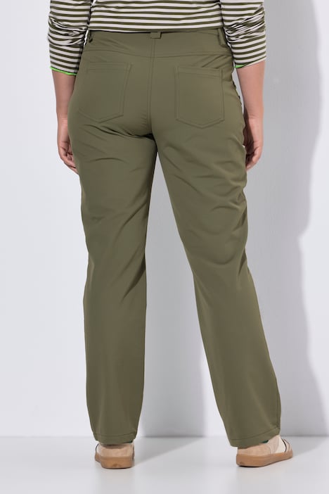 Lifestyle- Hose, Wide -Leg , Funktion Bund Verarbeitung