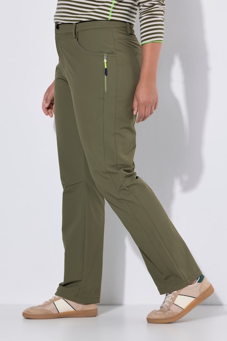 Lifestyle- Hose, Wide -Leg , Funktion Bund Verarbeitung