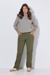 Lifestyle- Hose, Wide -Leg , Funktion Bund Verarbeitung