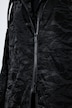 Shiny-Jacke, wasserabweisend, Kapuze, Teddyfleece