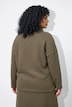 Sweatshirt, oversized, ståkrave, lange ærmer