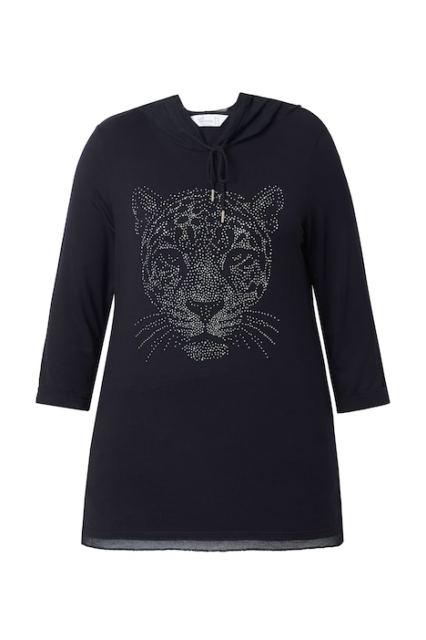 tunika s potiskem zvířat a třpytivými kamínky