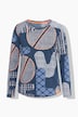 Shirt, Rundhalsausschnitt, Langarm, OEKO-TEX MIG