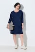 Sweatkleid, Flockdruck, Rundhalsausschnitt, Langarm